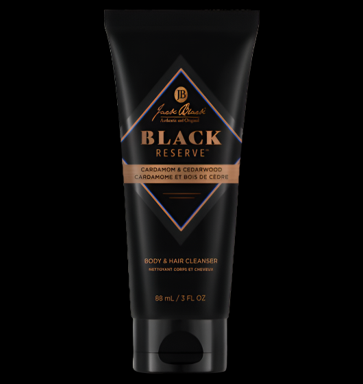 Black Reserve Hair + Body Wash 88ml